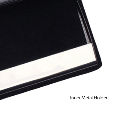 Classic Black PU Name Card Holder 08