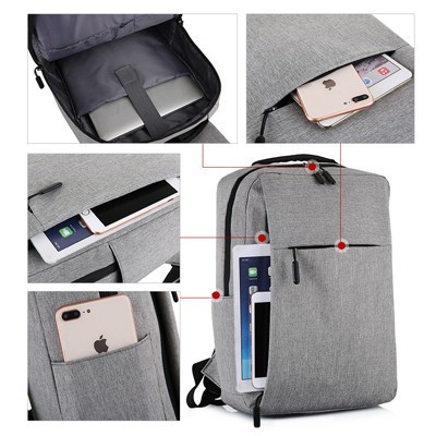15.6'' KYLE Laptop Backpack with USB Port 11