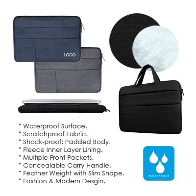 15.6'' Urban Waterproof Laptop Briefcase 08