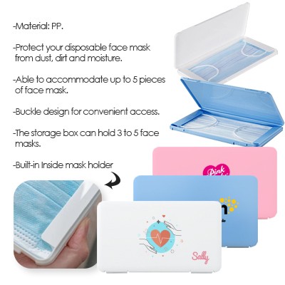 Portable Face Mask Case & Storage Case 13
