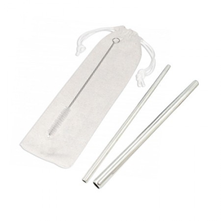 3-in-1 Stainless Steel Drinking Straw Canvas Set 02 06