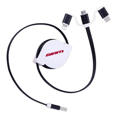 3-in-1 UNI Retractable USB Charging Cable 01