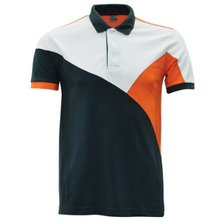 Three Tone Polo Shirt L700 04