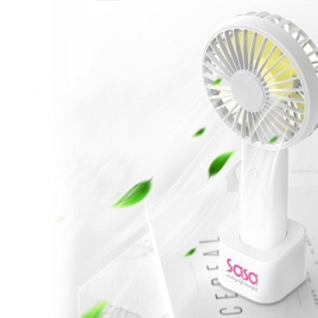 7 Blade Handheld Mini Fan with Built-In Battery 03