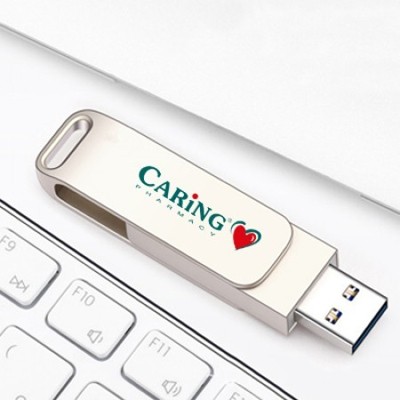 Metal Swing Silver USB flash drive - 8GB 04
