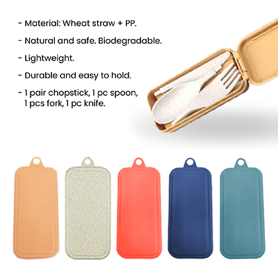 4-in-1 Colour Eco-Cutlery Set 13