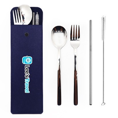 4-in-1 Cutlery Straw Felt Set 03