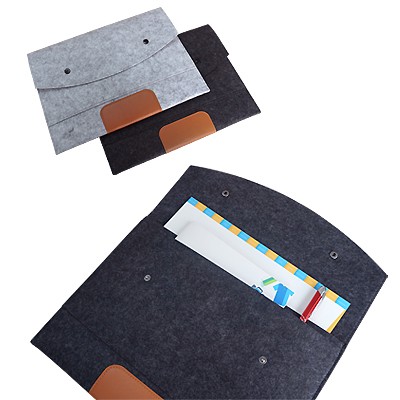 13'' Felt PU iPad Sleeve 05