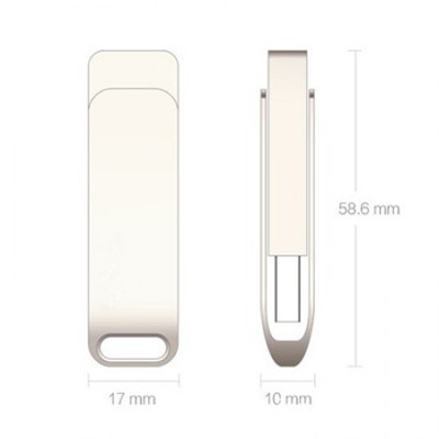 Metal Swing Silver USB flash drive - 8GB 05