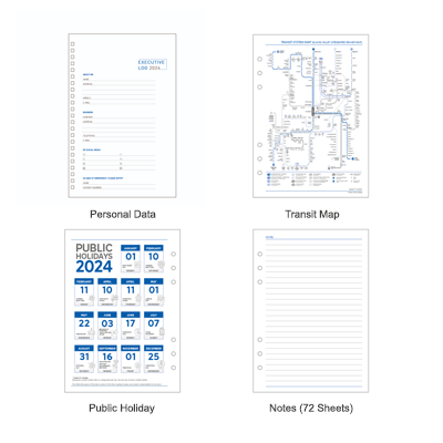 Join Texture Bonded Paper Based Executive Log 06