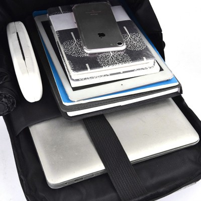 15.6'' RAPH Laptop Backpack with External USB & Audio Jack Port 04