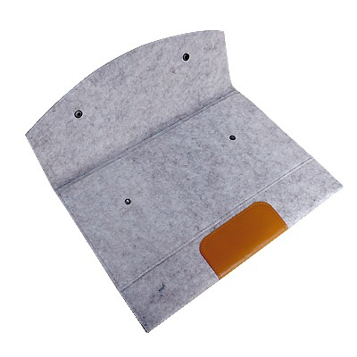 13'' Felt PU iPad Sleeve 06
