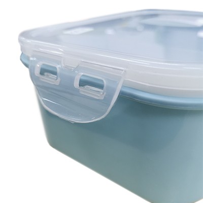 2 side Food Container With Spoon 05