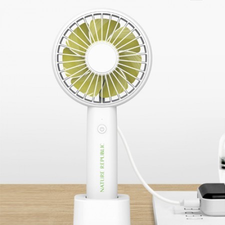 7 Blade Handheld Mini Fan with Built-In Battery 05