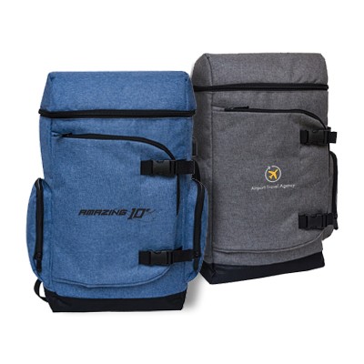 Buckle Nylon Laptop Backpack 01