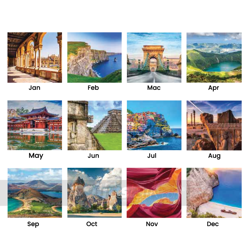 World's Stories Desk Calendar 2023 05