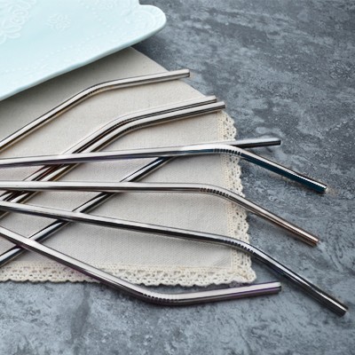 6mm Curve Stainless Steel Straw 05