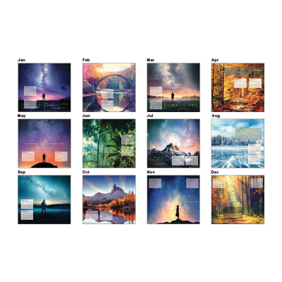 Infinite Possibility Desk Calendar 2024 04