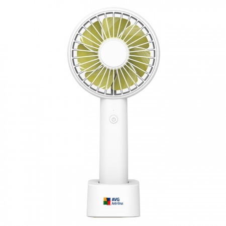 7 Blade Handheld Mini Fan with Built-In Battery 01