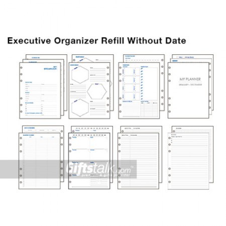 Neo PU Leather Executive Organizer - A5 Size 06