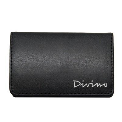 Classic Black PU Name Card Holder 01