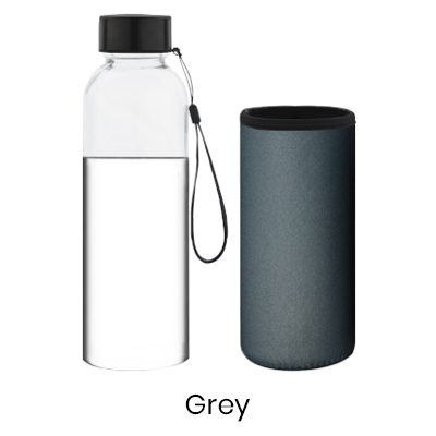 ARCANE Glass Bottle With Neoprene Pouch – 500ml 05