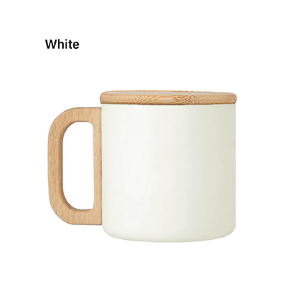 ASHLEY Wooden Handle Stainless Steel Mug – 400ml 04