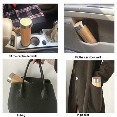 Bamboo Premium Stainless Steel Thermos - 500ml 11