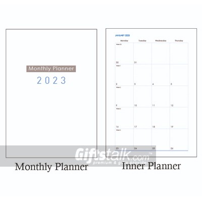 Bonded Paper Based Agenda Planner 08