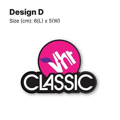 Black Acrylic Name Tag with Magnetic Back 07