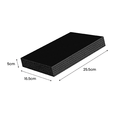 Black Velvet EPE Foam for Slide Gift Box 07