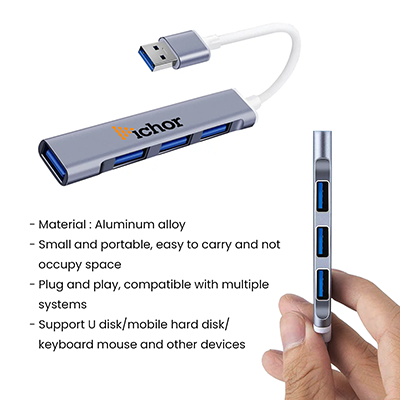 BOLT 4-in-1 USB 3.0 Hub 09
