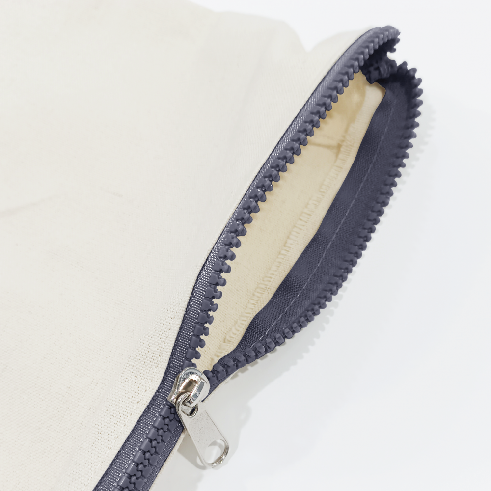 Canvas Zippered Pouch Travel Organizer with Handle - 8oz 05