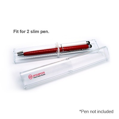 Clear Pen Case with Silicone Spacer 04