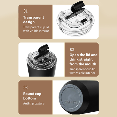 COFFEE Stainless Steel Travel Tumbler – 380ml 07