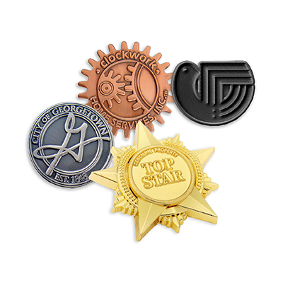 Custom Made Die Struck Collar Pin 01