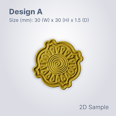 Custom Made Die Struck Collar Pin 03