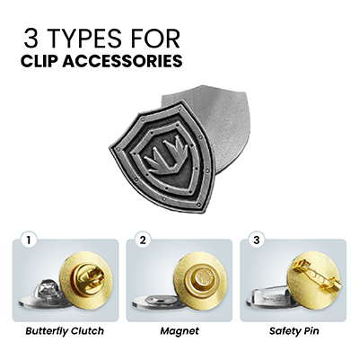 Custom Made Die Struck Collar Pin 09