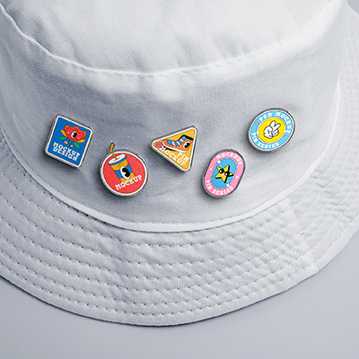 Custom Made Hard Enamel Collar Pin 06