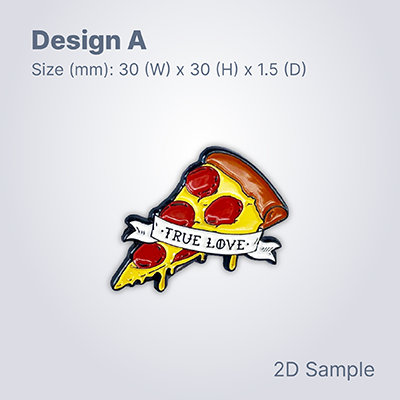 Custom Made Soft Enamel Collar Pin 03