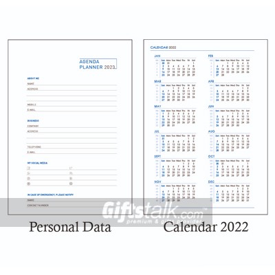 Bonded Paper Based Agenda Planner 05