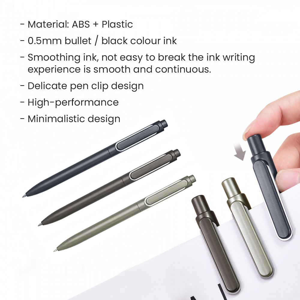 DELI Brand Press Action Gel Ink Pen 07