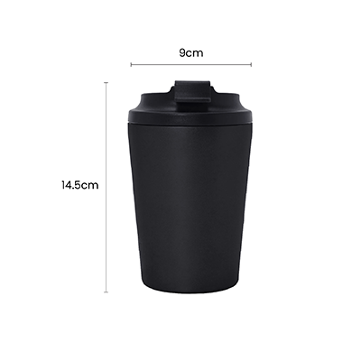 DEVINE Stainless Steel Double Wall Mug - 350ml 08