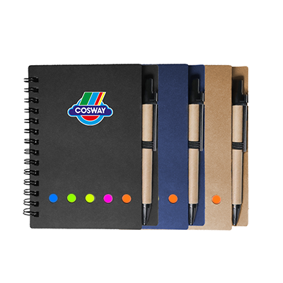 DOTT Eco-Notebook with Pen 01