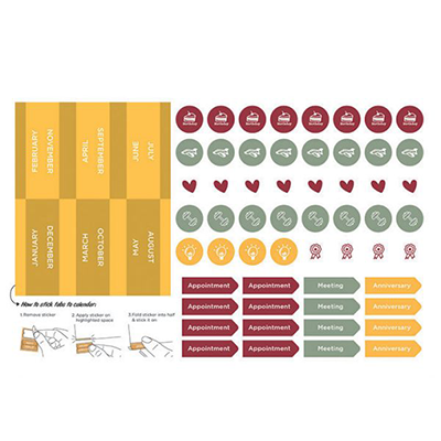 Teamwork ll Wire-O Desk Calendar 2024 16