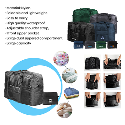 EASY Foldable Holiday Travel Luggage Bag 11