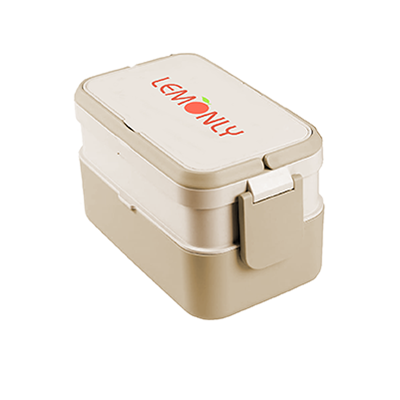 ECO Bamboo 2 Tier Lunch Box - 1200ml 01
