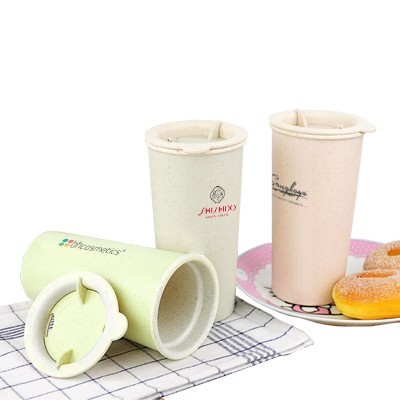 Eco-Wheat Natural Straw Tumbler - 400ml 07