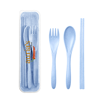 ECO Wheat 3-in-1 Cutlery Set 01