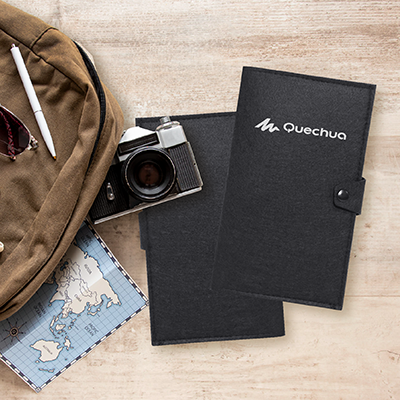 Felt Passport Multi-purpose Pouch with Pen Loop 09